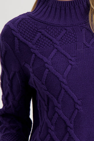 Pullover, dark purple