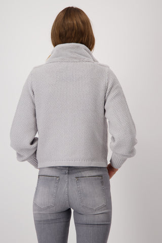 Strickjacke, chrome