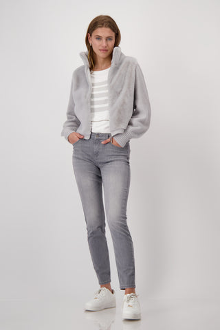 Strickjacke, chrome