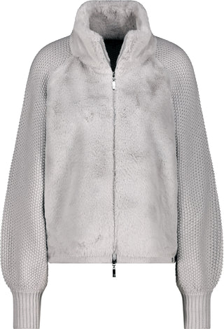 Strickjacke, chrome