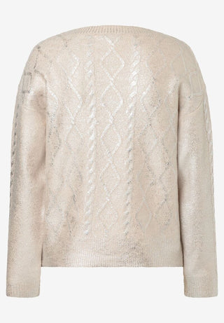 Pullover mit Silberbeschichtung  Herbst-Kollektion