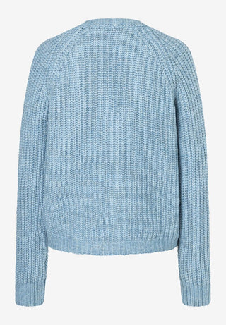 Cardigan  hellblau melange  Winter-Kollektion