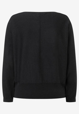 Fledermauspullover  schwarz  Winter-Kollektion