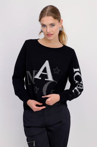 Pullover, schwarz