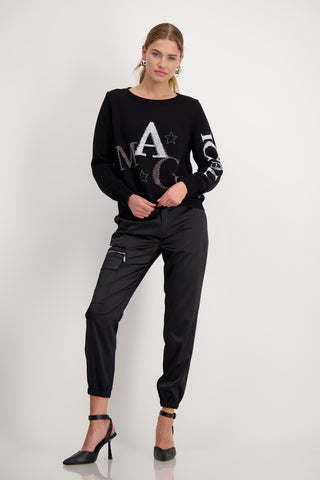 Pullover, schwarz