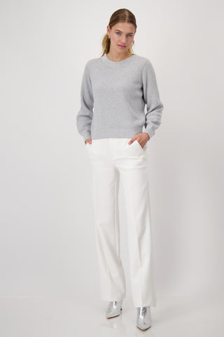 Pullover, chrome melange