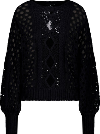 Pullover, schwarz