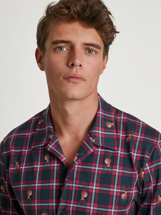 HERREN Pyjama, dark sapphire
