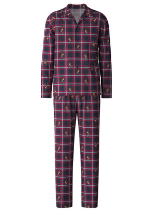 HERREN Pyjama, dark sapphire