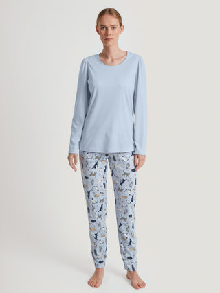 DAMEN Pyjama, harmony blue