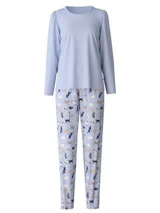 DAMEN Pyjama, harmony blue