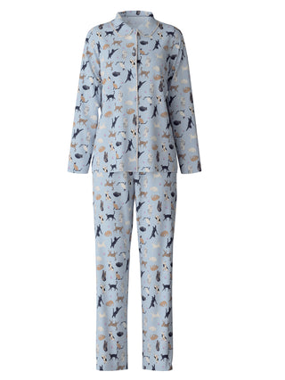 Pyjama, durchgeknöpft