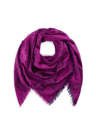 Premium XL-Tuch mit gewebtem Monogramm-Muster