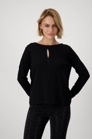 Pullover, schwarz