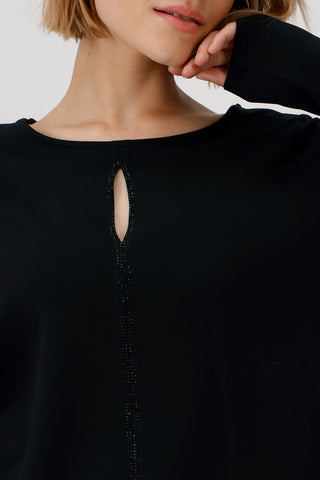 Pullover, schwarz