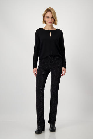 Pullover, schwarz