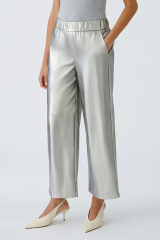 Culotte in Lederoptik