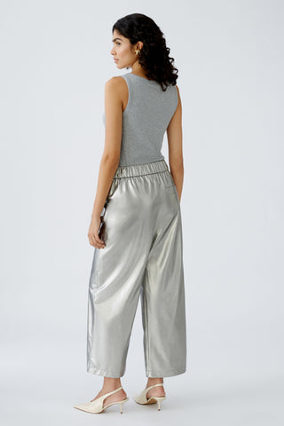 Culotte in Lederoptik