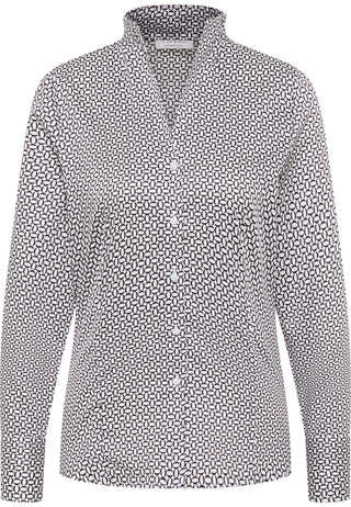 Bluse Satingewebe Langarm