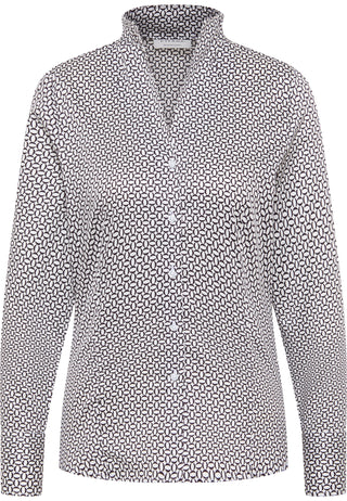 Bluse Satingewebe Langarm