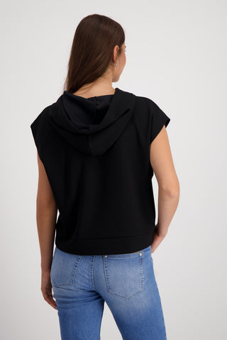 Sweatshirt, schwarz