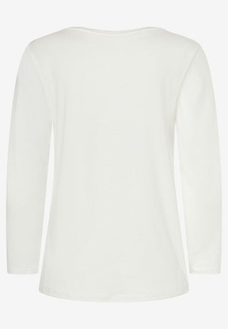 Shirt mit Schriftzug  ecru  Frühjahrs-Kollektion