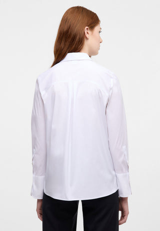 Signature Shirt Bluse Popeline Langarm