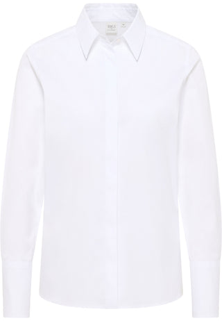 Signature Shirt Bluse Popeline Langarm