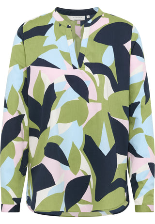 Bluse Satingewebe Langarm