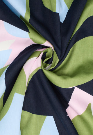Bluse Satingewebe Langarm