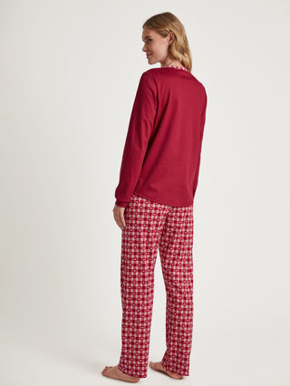 DAMEN Pyjama, rio red