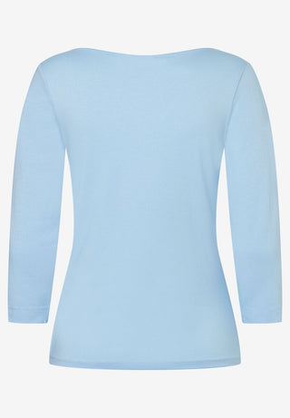 Shirt  3/4 Arm  hellblau  Frühjahrs-Kollektion