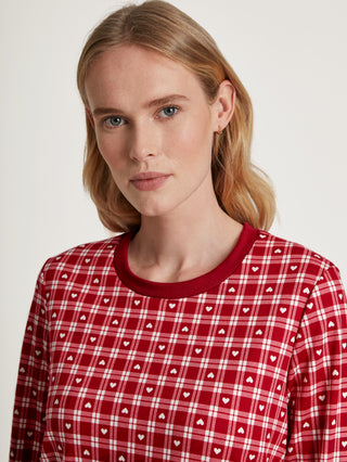 DAMEN Nachthemd, rio red