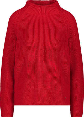 Pullover, deep red