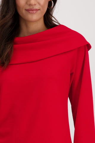 Sweatshirt, deep red
