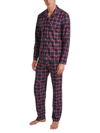 HERREN Pyjama, dark sapphire