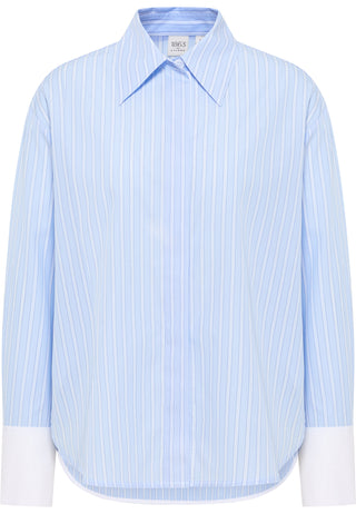 Bluse Popeline Langarm