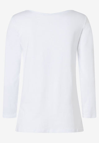 Shirt mit Schriftzug  weiß  Frühjahrs-Kollektion