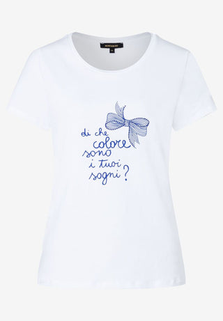 Wording-Shirt  weiß  Frühjahrs-Kollektion