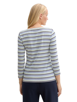 Langarmshirt mit Streifenmuster