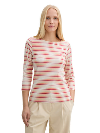 Langarmshirt mit Streifenmuster