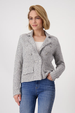 Strickjacke, chrome