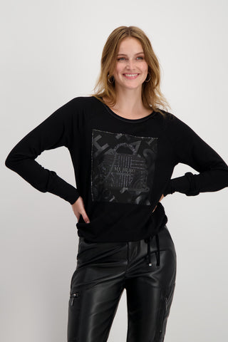 Pullover, schwarz