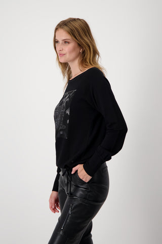 Pullover, schwarz