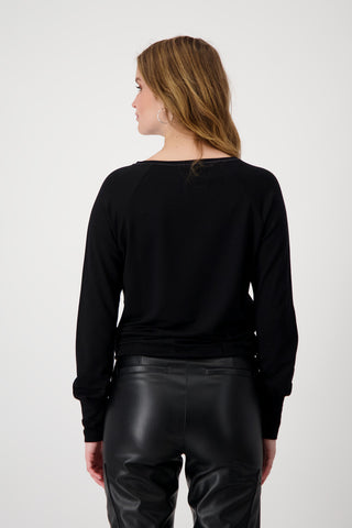 Pullover, schwarz