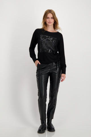 Pullover, schwarz