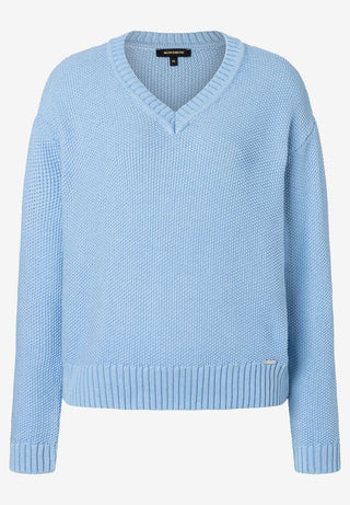 Struktur-Pullover  hellblau  Frühjahrs-Kollektion