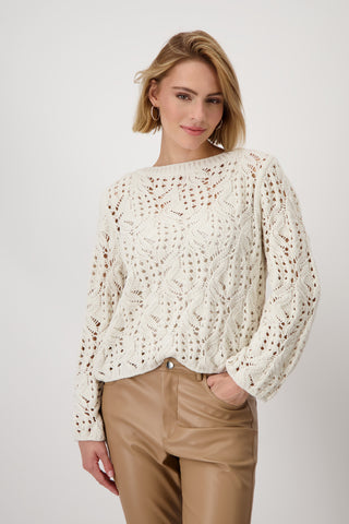 Pullover, creamy beige