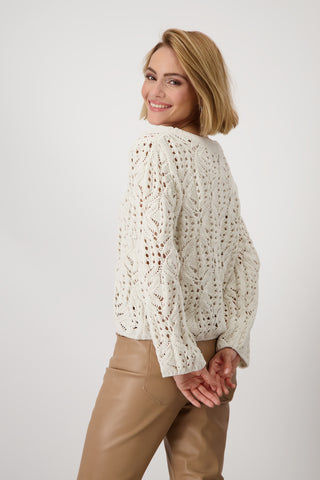 Pullover, creamy beige