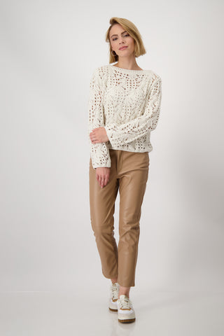 Pullover, creamy beige